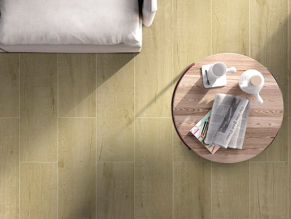 wooden floor